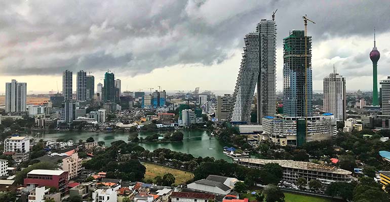 Colombo City Skyline